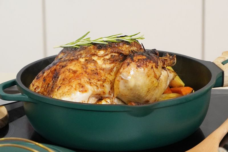 Poulet rôti à la Fabuleuse poêle
