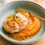 Demi-râbles de lapin à l’orange