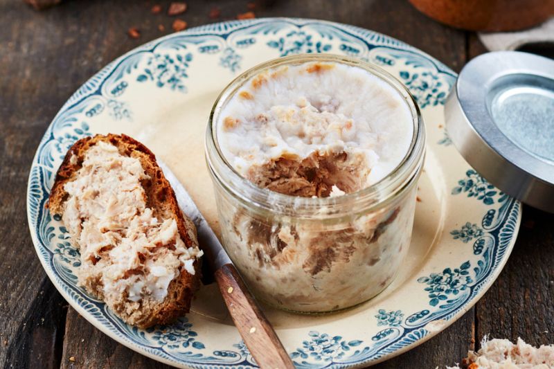 Rillettes de lapin à la graisse d’oie