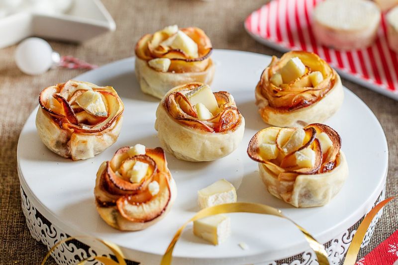 Roses feuilletées à la Rigotte de Condrieu