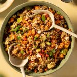 Salade arc-en-ciel au quinoa