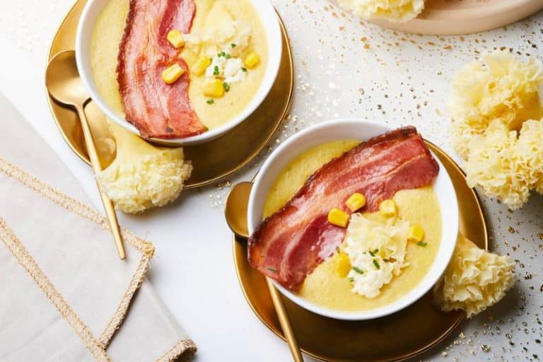 Velouté de maïs Tête de Moine