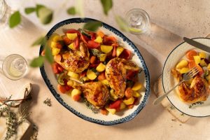 recette de Poulet rôti à la sauce soja