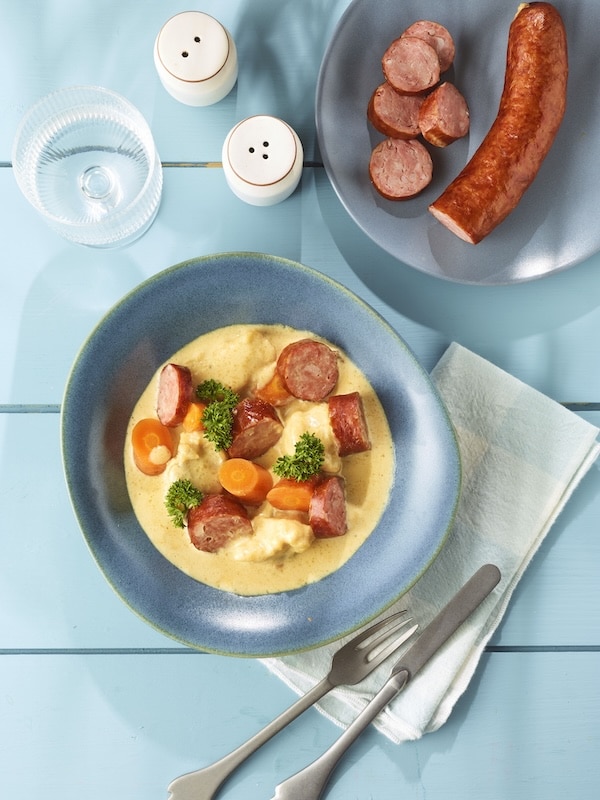 recette de Blanquette de lotte à la Montbéliard