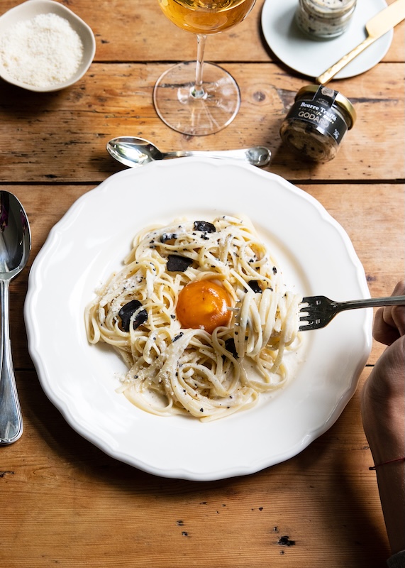 recette de Linguine au beurre truffé