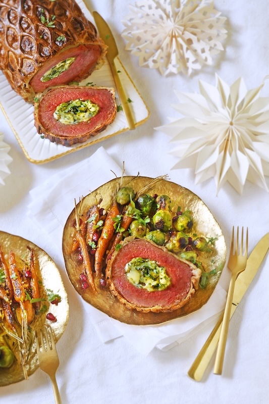 recette de Boeuf en croûte au bleu d’Auvergne