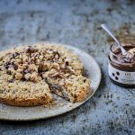 Cookie coeur chocolat noisette