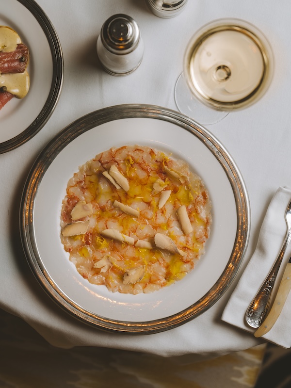 Carpaccio di gamberi