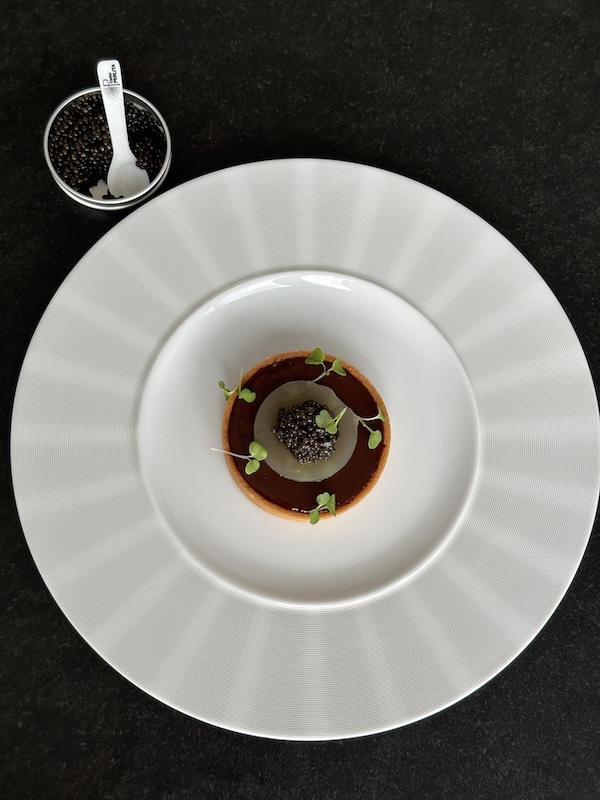 recette de Tartelette au chocolat et Caviar Perlita