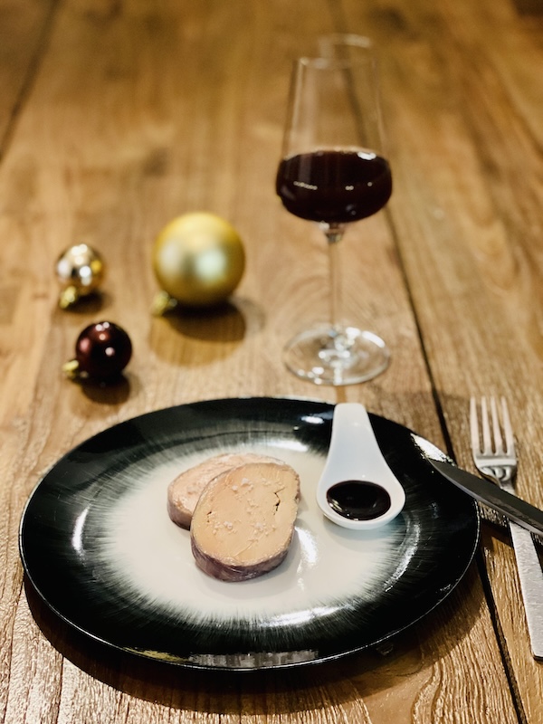 recette de Foie gras au vin chaud