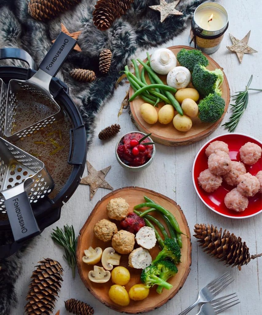 recette de fondue de Noël