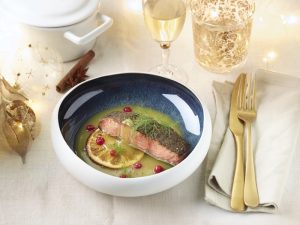 recette de Pavés de saumon aux épices de Noël