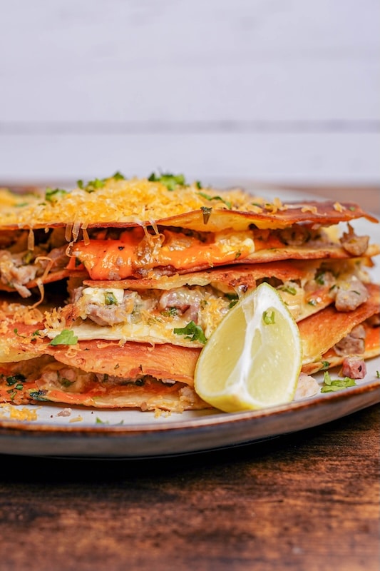 recette de Quesadillas de veau façon normande
