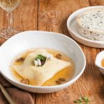 Ravioles ouvertes à la Fourme d’Ambert