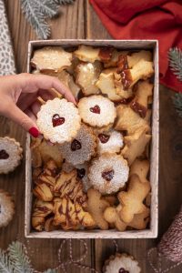 recette de Biscuits sablés de Noël aux noisettes