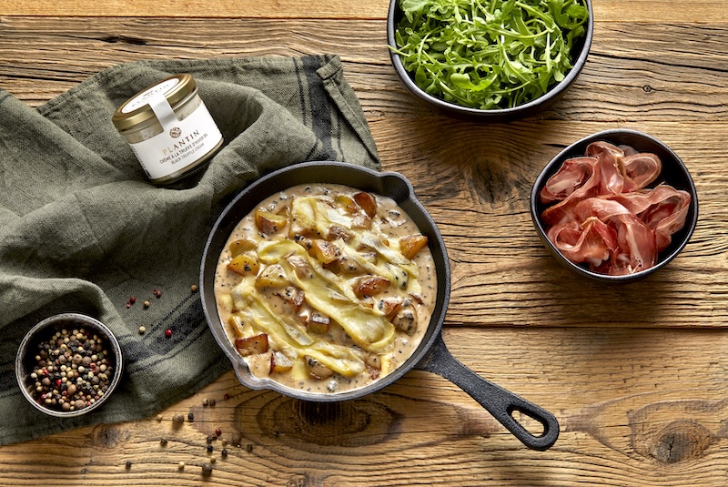 recette de Tartiflette à la crème de truffe d’hiver