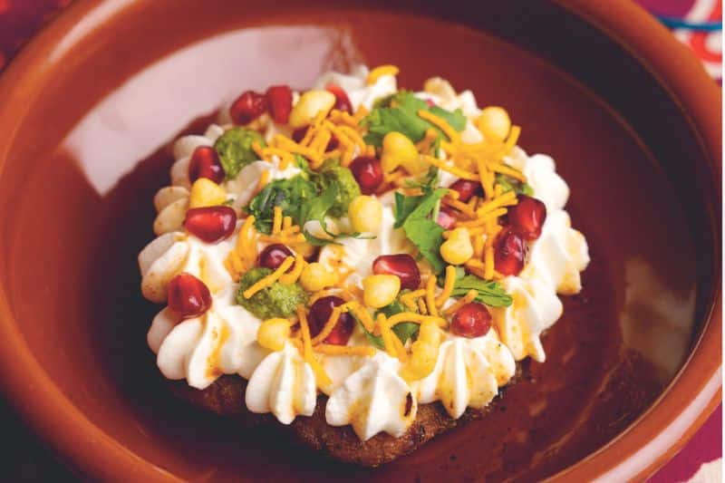 Aloo tikki chaat