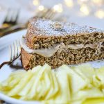 Moelleux noisette et carpaccio d’ananas