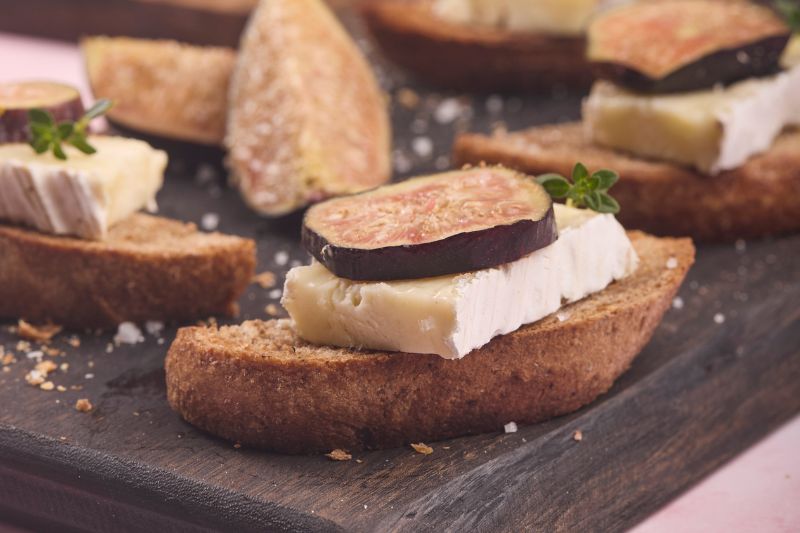 Apéritif gourmand au Brie de Meaux