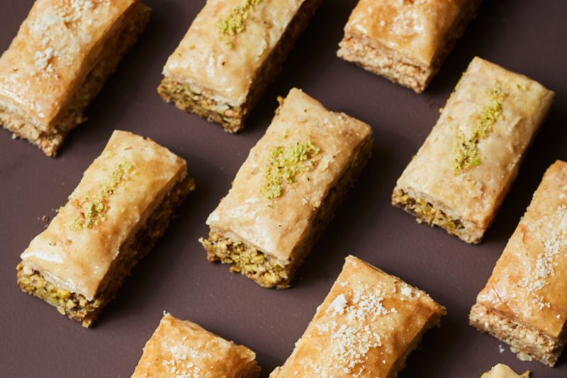 Baklawas cajou ou pistache