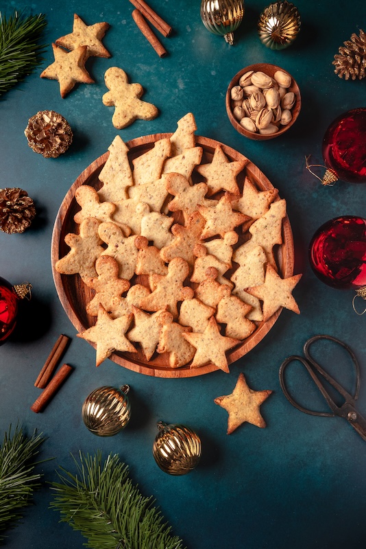 recette de Biscuits de Noël à la pistache