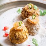 Boules de Noël aux lentilles corail