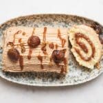 Bûche de Noël à la crème de marron