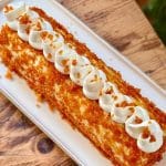 Bûche façon crème brûlée