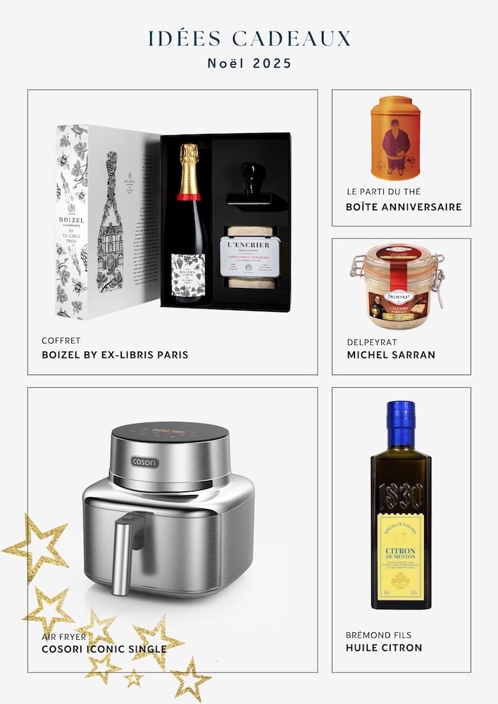 Les cadeaux gourmands de Noël 2025