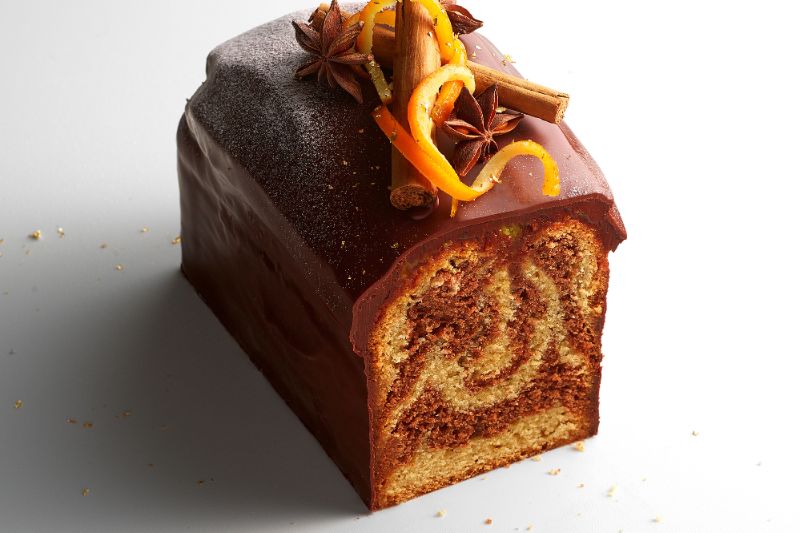 Marbré aux épices de Noël