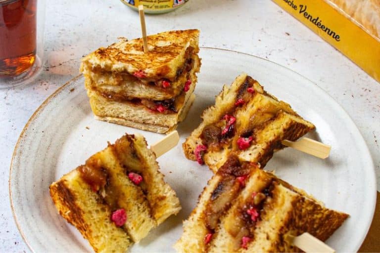 Brioche version club sandwich