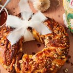 Couronne de Noël choco-noisette