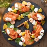 Couronne de toasts au saumon