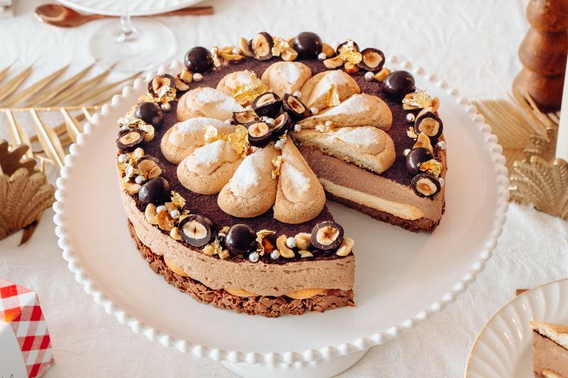 Délice au chocolat et noisettes