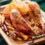 Dinde farcie au risotto