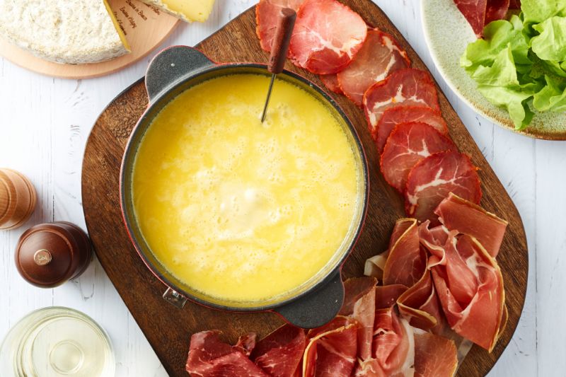 Fondue à la Tome des Bauges