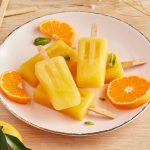 Bâtonnets glacés aux clémentines de Corse