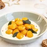 Gnocchi de courge et crème de Camembert
