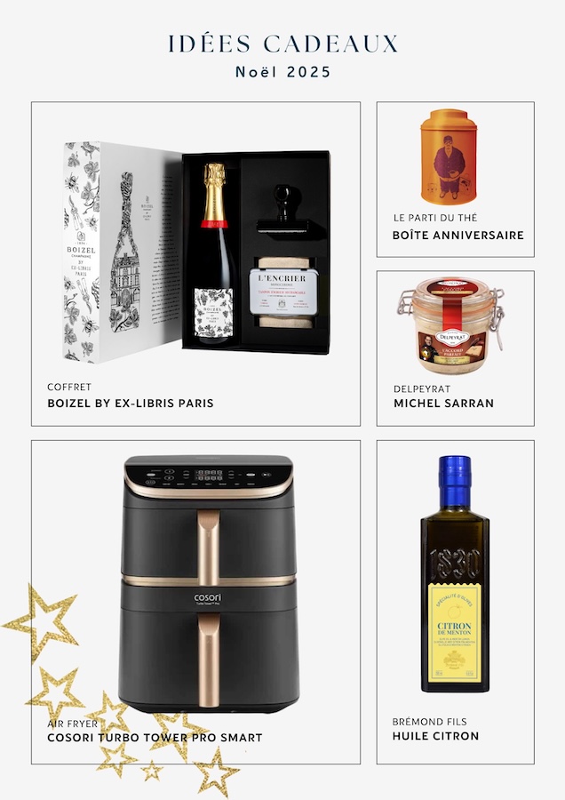 Les cadeaux gourmands de Noël 2025