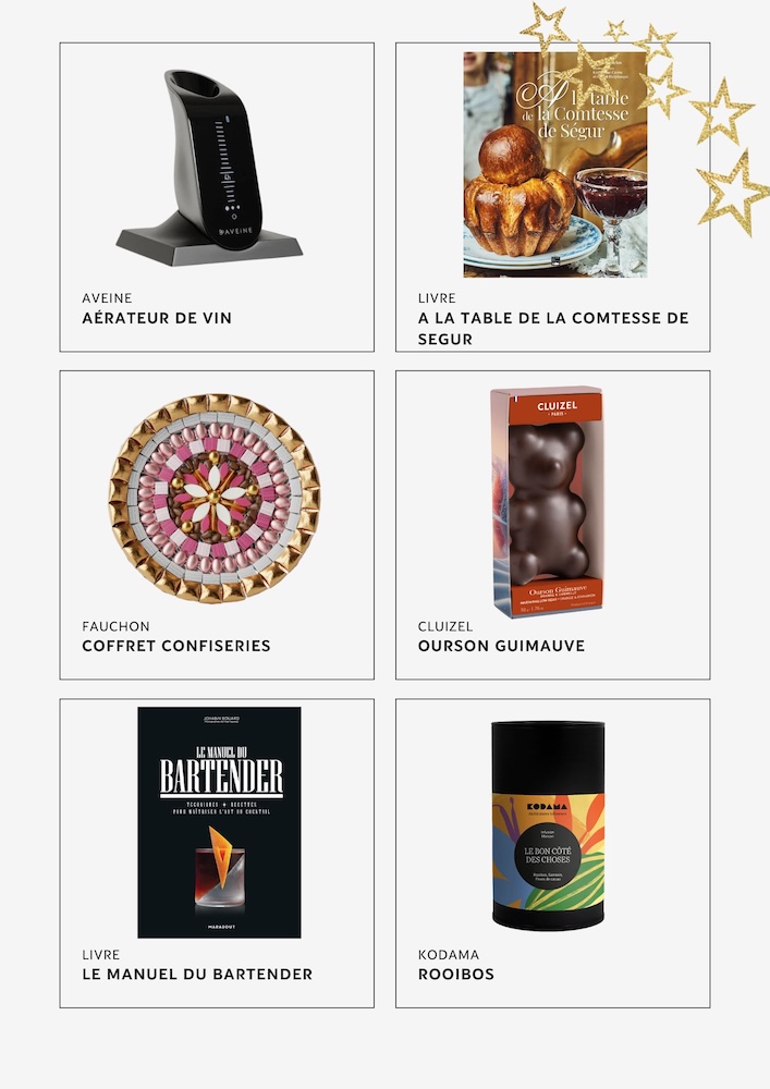 Les cadeaux gourmands de Noël 2025