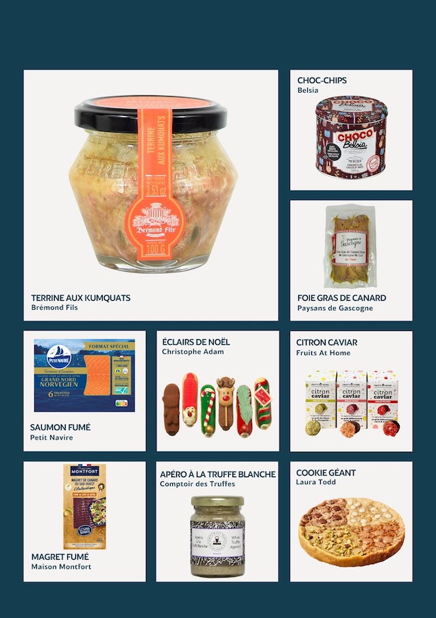 Apéritif dinatoire de Noël