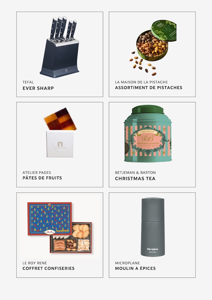 Les cadeaux gourmands de Noël 2025