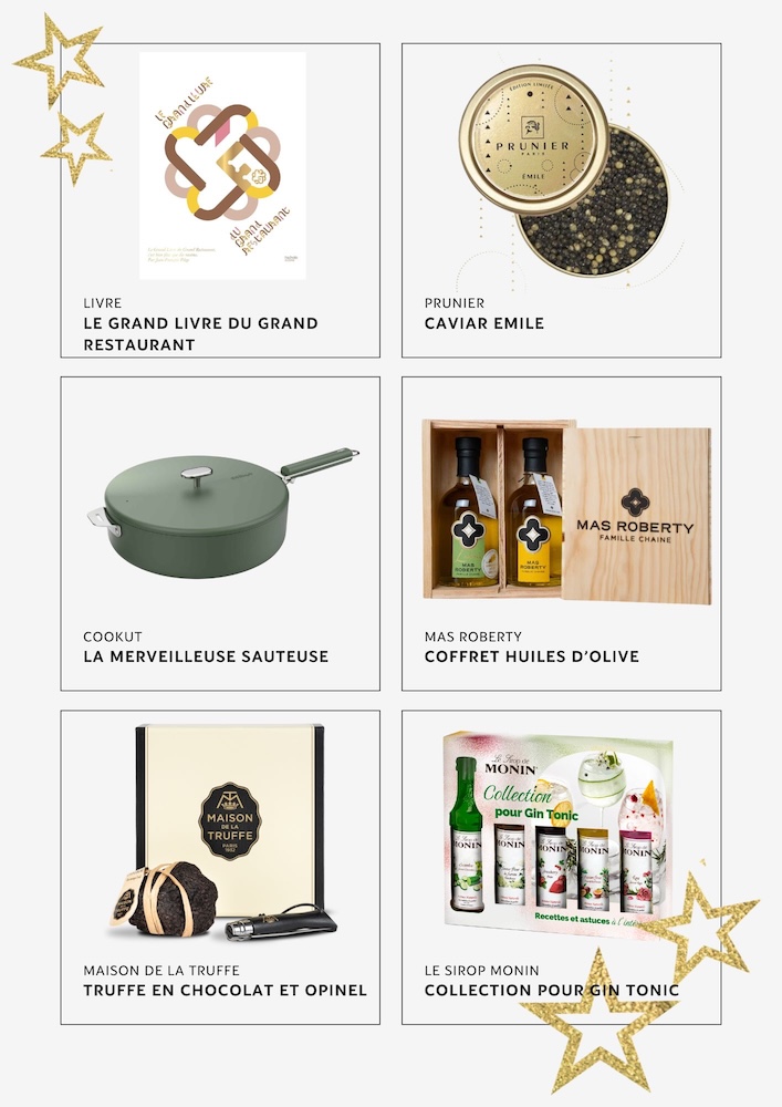 Les cadeaux gourmands de Noël 2025