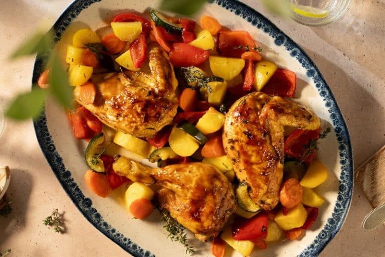 Poulet rôti à la sauce soja