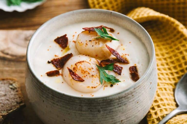 Velouté de chou-fleur aux Saint