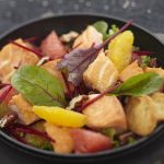 Salade de Noël au saumon écossais