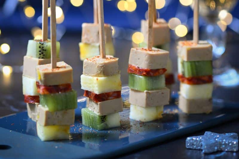 Sucettes de foie gras de canard