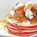 Tartare de saumon Roquefort et pommes