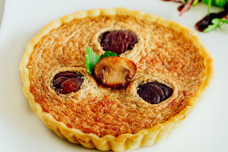 Tartelettes au foie gras et aux marrons