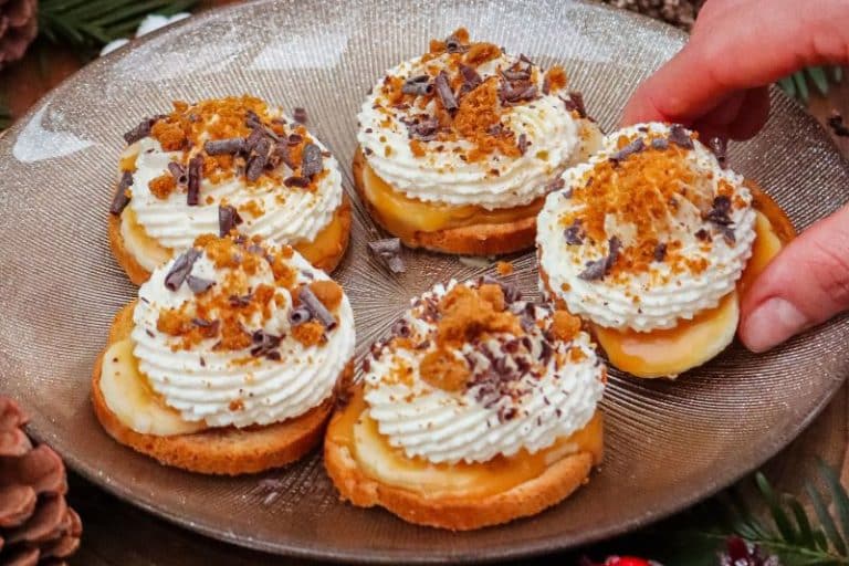Toasts briochés façon banoffee
